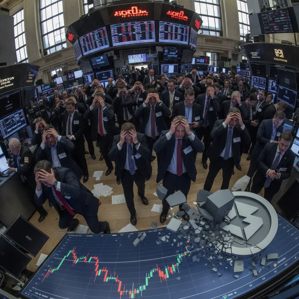 Tech Panic and Crypto Chaos Send Wall Street Into Tailspin